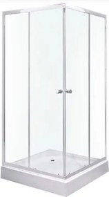 Négyzet alakú zuhanykabin Kerra 90x90 Olga Sq