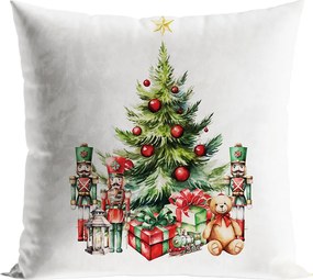 Karácsonyi párnahuzat 40x40 Velvet Karácsonyi ajándékok