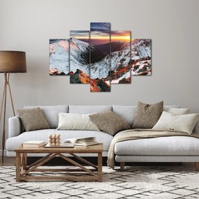 Kép - Téli hegyi panoráma (150x105 cm)