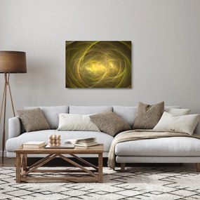 Modern absztrakt kép (üvegen) (70x50 cm)