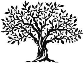 Fali dekoráció 69x52 cm fa fém