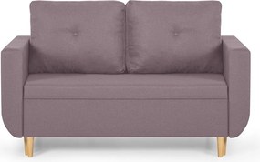 DORIS Kétszemélyes kinyitható kanapé Rózsaszín