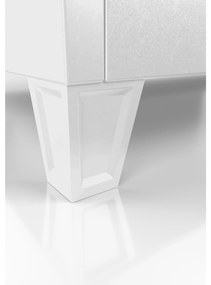 Fehér színű bútorlábak 4 db-os készlete