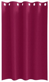 Függönyök függönyökkel 2 pcs Bordó 175x140cm Poliészter