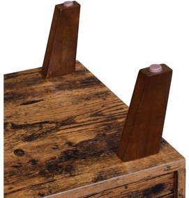 Tv szekrény, 2 ajtós tv állvány, 140x40x50 cm