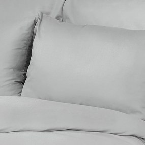 Kvalitex Luxury Collection szatén ágyneműhuzat világosszürke, 140 x 200 cm, 70 x 90 cm