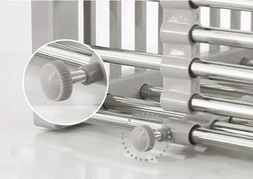 Teleszkópos csöpögtető mosogatóhoz szürke