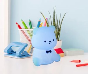Globo 2870 - TEDDY LED RGBW, fényerőszabályozható, újratölthető gyerek éjjeli lámpa, 1 W LED, 5 V, 1200 mAh, mackó alakú