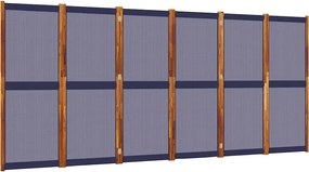 vidaXL sötétkék 6 paneles térelválasztó 420 x 180 cm