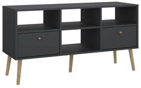 Antracitszürke TV-állvány 117x61 cm Bodo – Tvilum