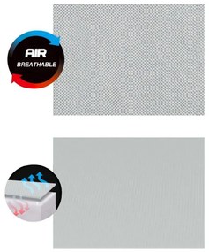 Ergonomikus ortopéd irodai forgószék fejtámla karfa szürke