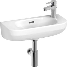 Jika Deep by Jika mosdótál 50x23 cm fehér fényes felülettel csaptelep nyílás jobb oldali H815082000J061