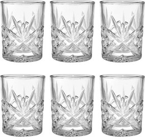 CRYSTAL CLUB kristály felespohár, 90ml, 6 db-os készlet
