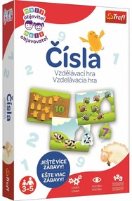 Trefl Oktatási játék Little Explorer számok, 10darab