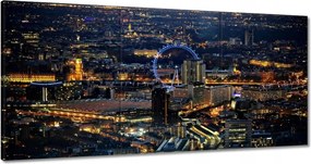 Festmények 180x90 London éjszaka