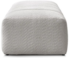 Világosszürke buklé lábtartó Annecy – Bobochic Paris