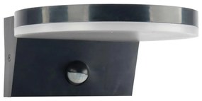 LED Kültéri fali lámpa érzékelővel TESA LED/10W/230V IP54 fekete