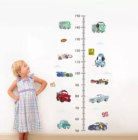 Vidám Fal |  Falmatrica gyerek magasságmérő Cars Verdák