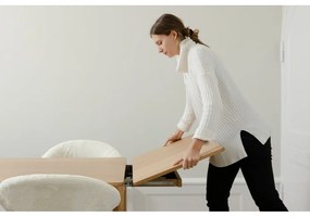 Tölgyfa bővíthető étkezőasztal 90x200 cm Heart'n'Soul – UMAGE