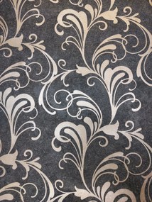 Fali tapĂ©ta dĂsz fekete alapon 634648