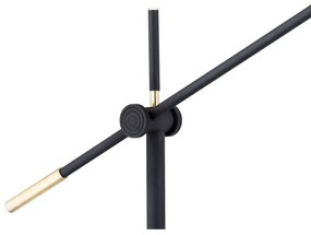 Argon 4732 - Állólámpa NASHVILLE 1xE27/15W/230V fekete