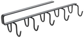 Acél konyhai függőrúd Myhooks - Metaltex