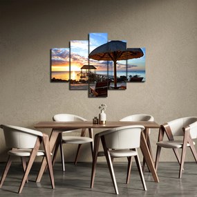 Kép - Naplemente Mauritiuson (150x105 cm)