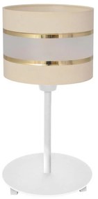 Asztali lámpa HELEN 1xE27/15W/230V krém