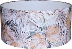 Boho Levelek Lámpabúra E27 Tekercses Szélek henger lámpabúra 50 cm Primavera