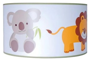 Gyerek mennyezeti lámpa ZOO 2xE27/60W/230V