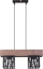 SIGMA LIGHTING 31480 DALI TöbbĂĄgĂș FĂŒggesztett LĂĄmpa Barna, Fekete E27 IP20