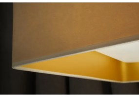 Brilagi-LED Dimmelhető VELVET SQUARE lámpatest LED/36W/230V Wi‑Fi Tuya + távvezérlő, krémszínű