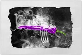 Poszterek 90x60 Lila paprika