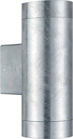 NORDLUX 21519931 TIN Modern Kültéri Fali Lámpa Ezüst GU10 IP54
