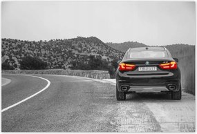 Poszterek 155x105 Bmw fekete X6