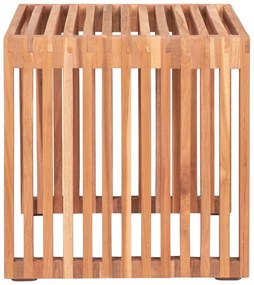 Teakfa tárolóasztal 40x40 cm Pego – House Nordic
