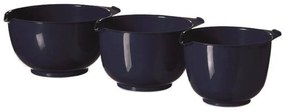 Curver 3 darabos habverő tál készlet, sötétkék színben