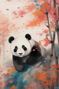Poszter 61x91,5cm Panda a klónok között