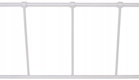 Fehér Fém Ágykeret. 90x200 cm PABLO