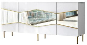 Nice White and Gold szekrény