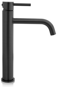 készlet Pultos mosdó Shila + Fürdőszobai csaptelep Lungo black matt + Dugó black matt