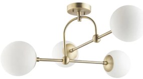 Endon 90843 - Felületre szerelhető ONTARIO csillár 4xE14/7W/230V, sárgaréz