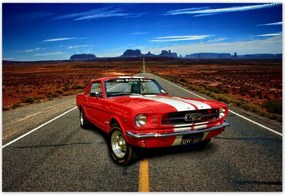 Poszterek 155x105 Ford Mustang Autópálya