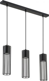 SIGMA LIGHTING 33453 FOBIA Többágú Függesztett Lámpa Fekete GU10 IP20