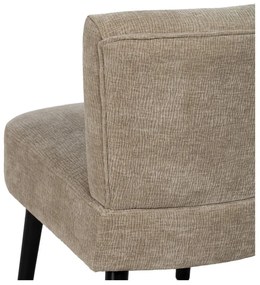 Bézs zsenília fotel – Ixia