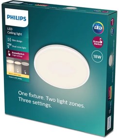 Philips- LED Dimmelhető mennyezeti lámpa OZZIET SCENE SWITCH LED/18W/230V 2700K