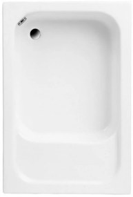 Polimat Roni téglalap alakú zuhanytálca 120x80 cm fehér 00683