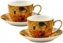 2 db-os csésze szett Klimt „Csók” 200 ml csésze 388-7005 porcelán