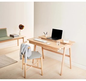 Íróasztal tölgyfa asztallappal 110x55.5 cm Home - Hammel Furniture