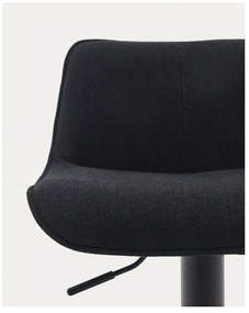 Fekete bárszék szett 2 db-os 103 cm Zenda – Kave Home